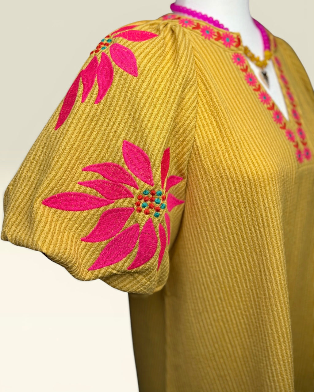 Golden Bloom Blouse