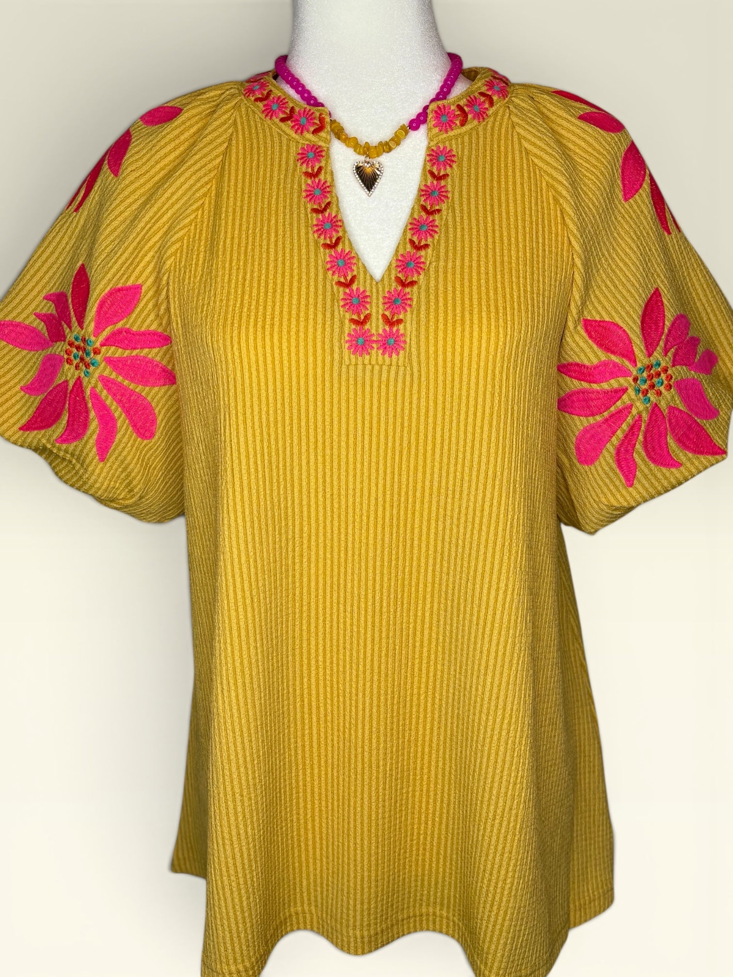 Golden Bloom Blouse