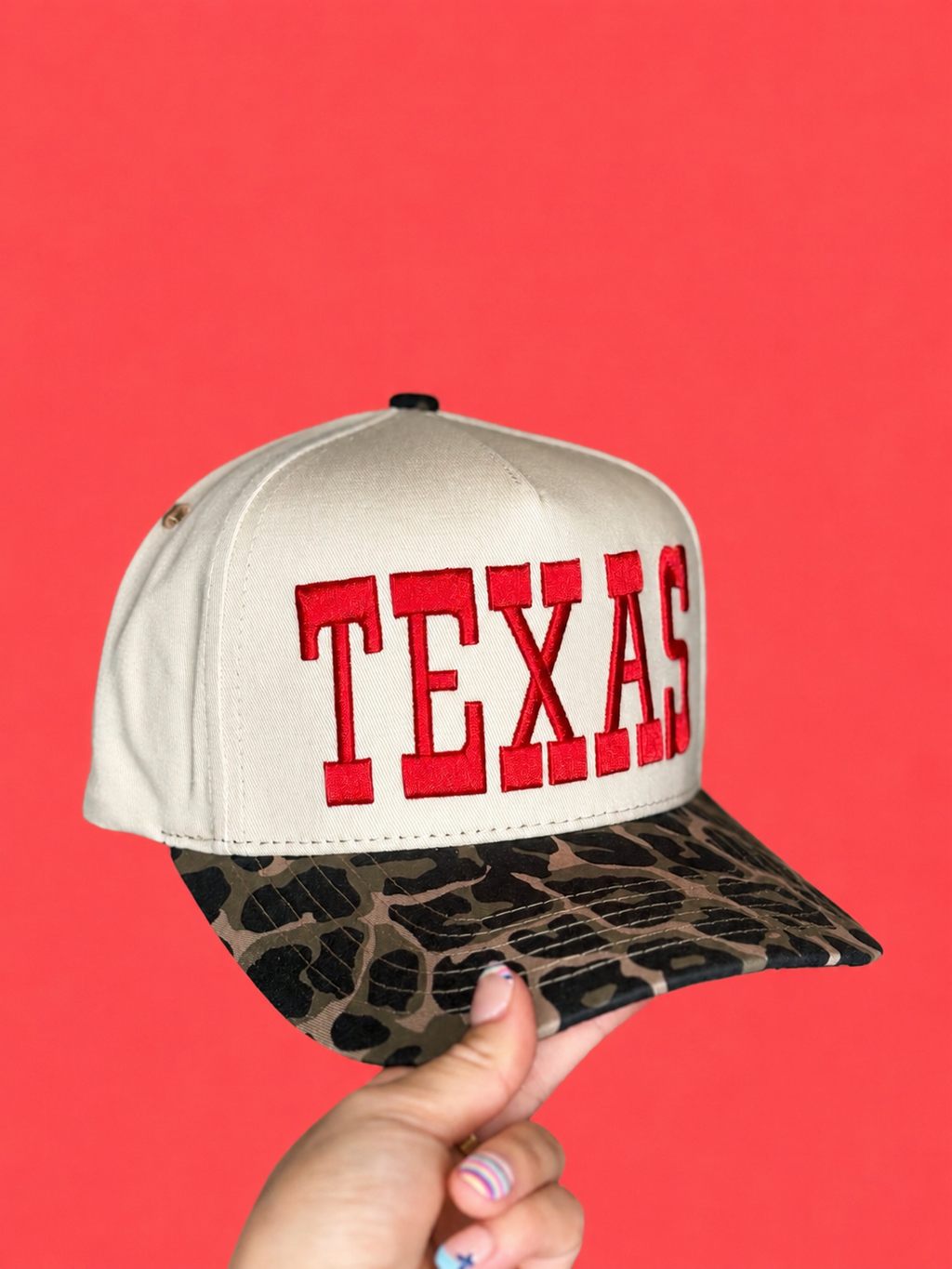 Camo Texas Trucker Hat