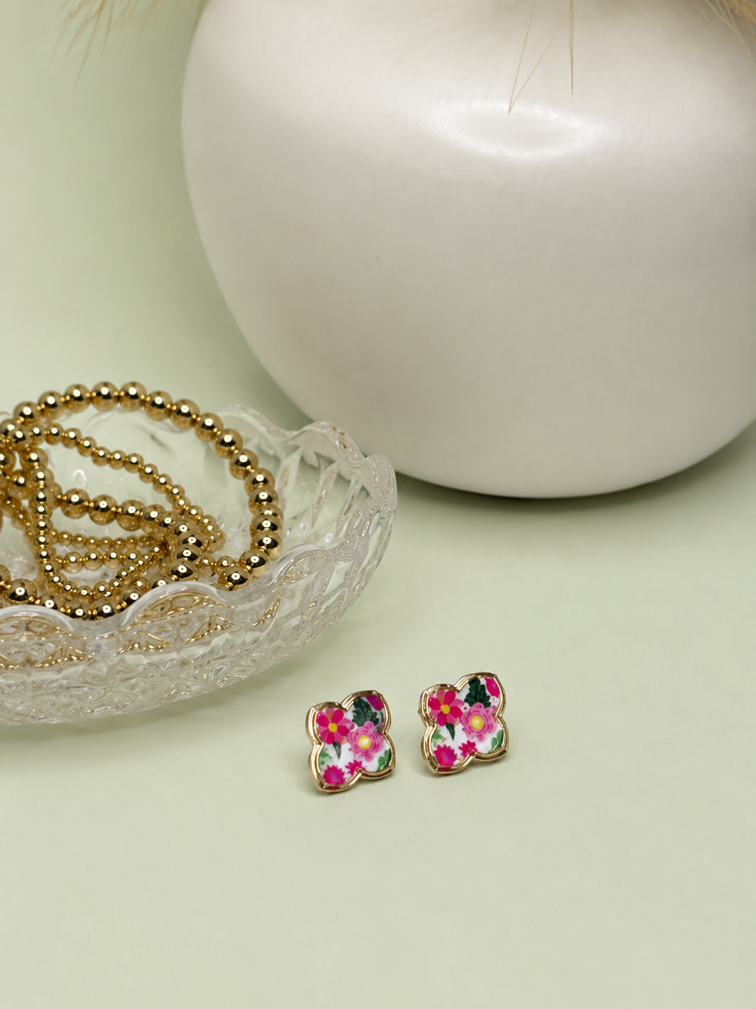 Vintage Bloom Studs