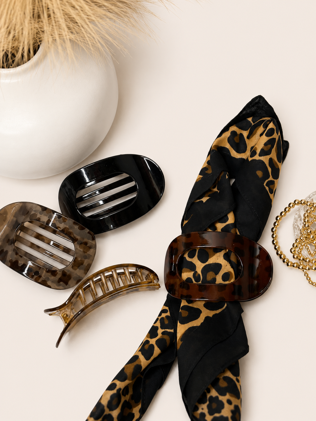 Tortoiseshell Hair Clips