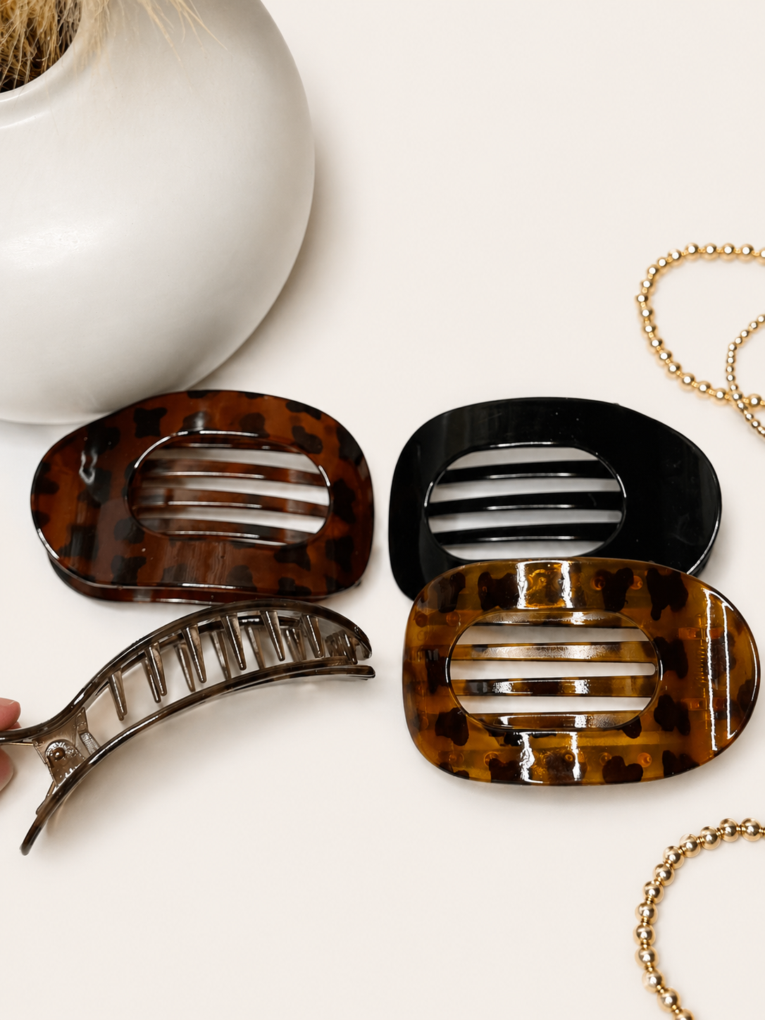 Tortoiseshell Hair Clips