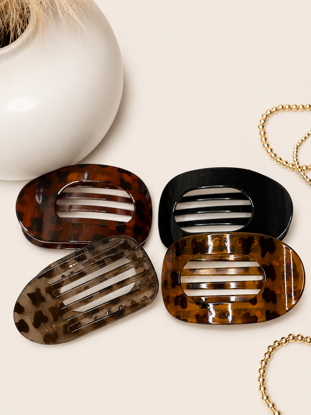 Tortoiseshell Hair Clips