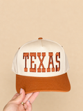Burnt Orange Texas Trucker Hat