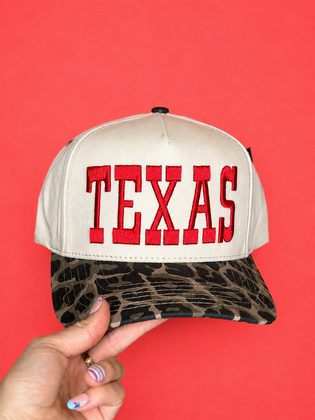 Camo Texas Trucker Hat
