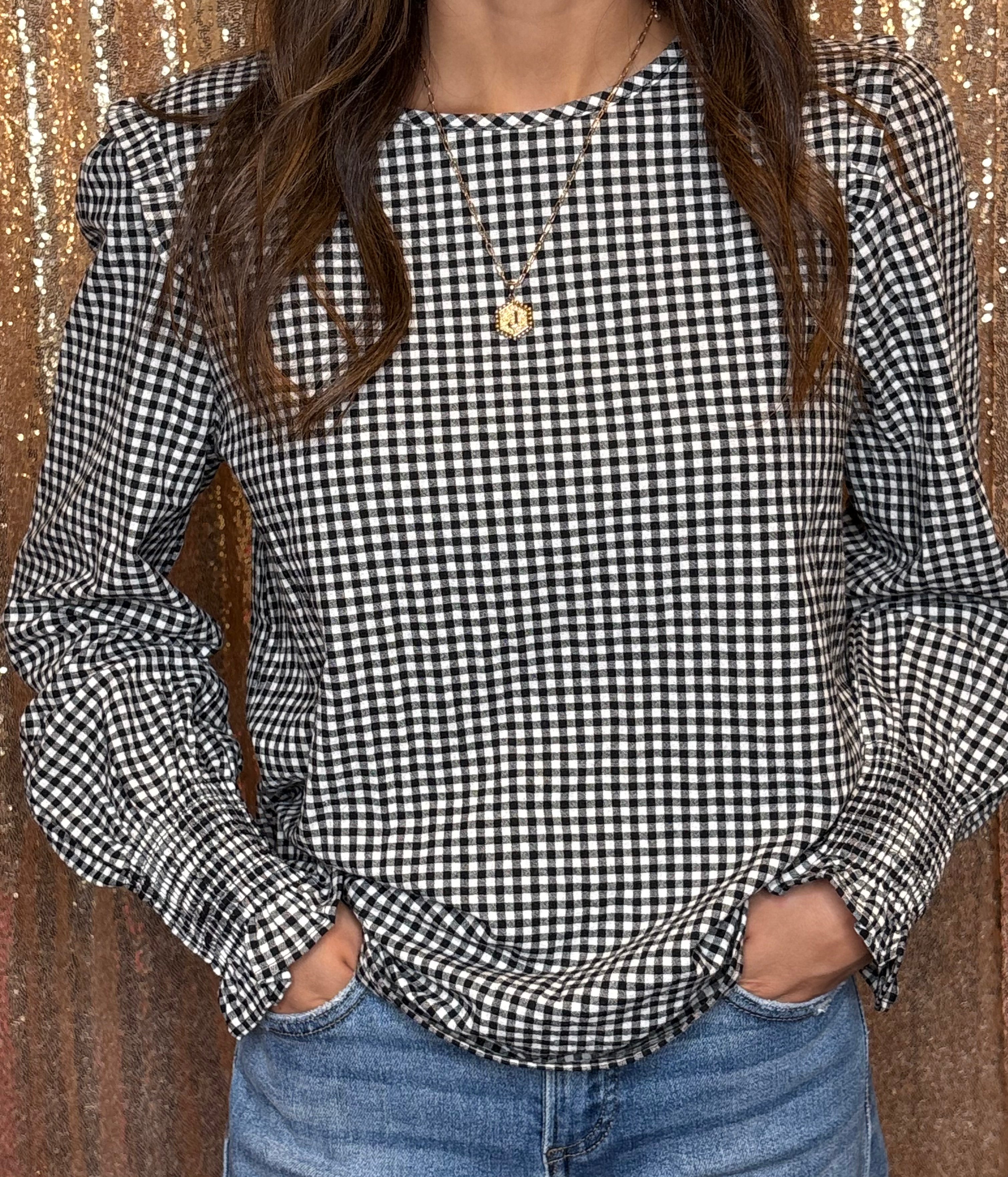 Classic Plaid Blouse